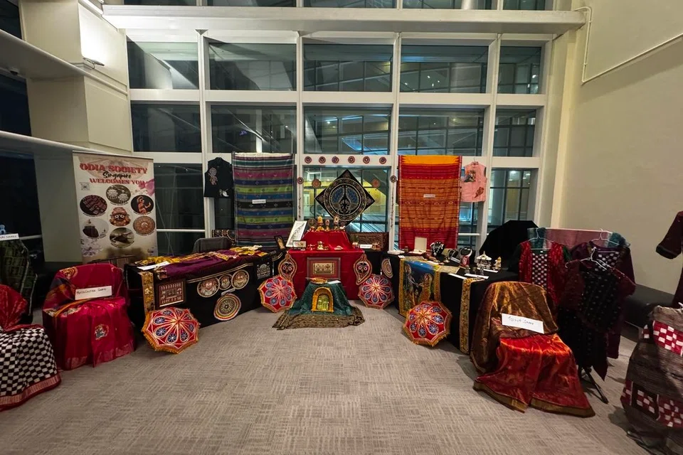 Odia weaves, literature, and a visual photo exhibition by the Odia Society Singapore.