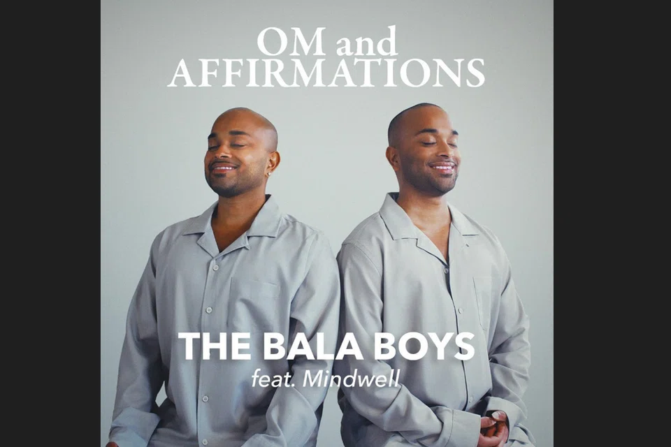 The cover of The Bala Boys’ four-track album Om and Affirmations.