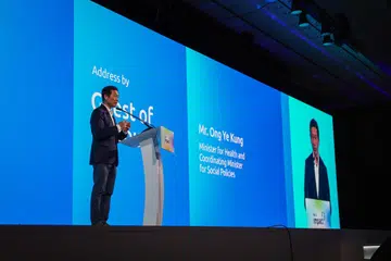 Health Minister Ong Ye Kung announced the new initiative at the NCS Impact 2026 conference on July 9.