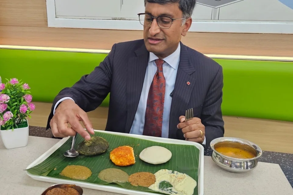 Mr Paul Thoppil loves the idli’s simplicity and healthiness – and insists it must come with both sambar and coconut chutney.