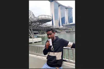 Construction worker Aridosalu Arulraj. 