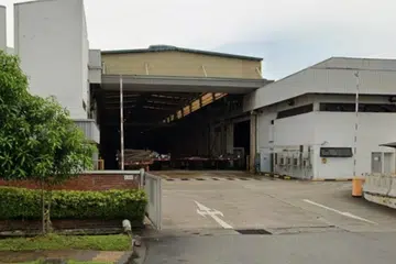 The fire involved items at the entrance of a dormitory unit on the second floor at 1 Tuas Avenue 8.