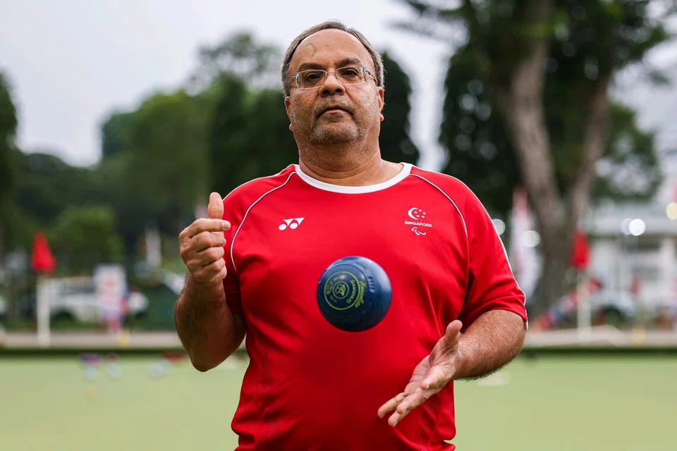 National para-athlete Mawjit Singh switched to lawn bowls in 2015.