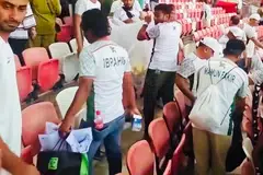 Of the more than 30,000 spectators present, around 6,000 were Bangladesh fans, many of whom had travelled or secured tickets well in advance to support their team.