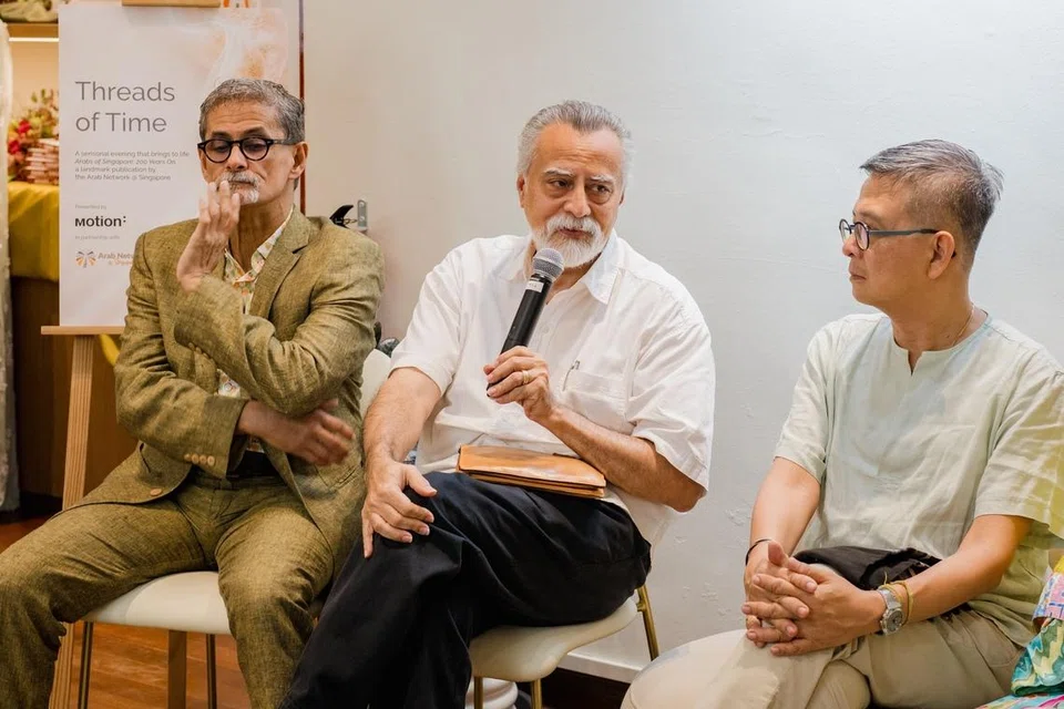 Panellists engaged in a lively discussion on the topics covered in the book, Arabs of Singapore: 200 Years On