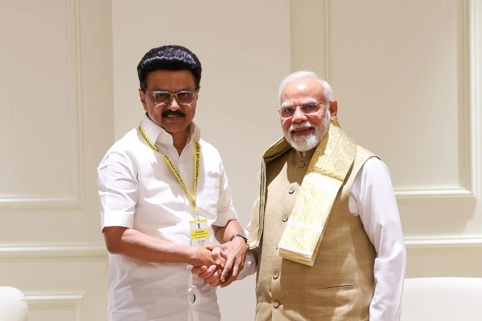 பிரதமர் மோடியைச் சந்தித்துப் பேசினார் முதல்வர் ஸ்டாலின்.