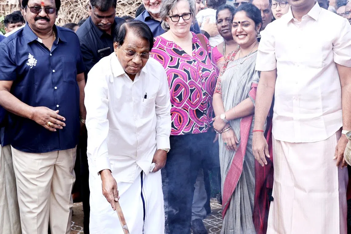 விஐடி சென்னை சமத்துவப் பொங்கல் விழாவில் ராமராஜன்