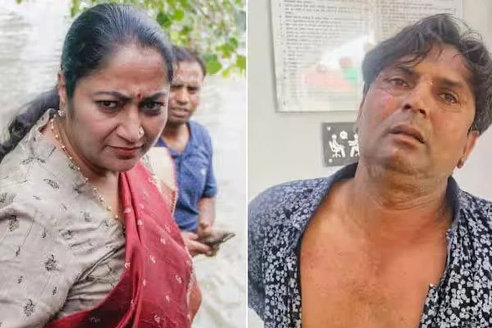 புதுடெல்லி முதல்வர் ரேகா குப்தா (இடது), தாக்குதலில் ஈடுபட்ட ராஜேஷ் கிம்ஜி.