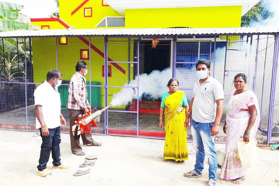 வீடு, வீடாக கொசு மருந்து அடிக்கும் பணி விரைவில் தொடங்கக்கூடும்.