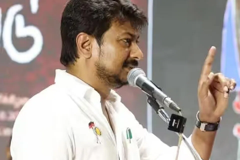 இளைஞர் நலன் மற்றும் விளையாட்டு மேம்பாட்டுத்துறை அமைச்சர் உதயநிதி ஸ்டாலின்.