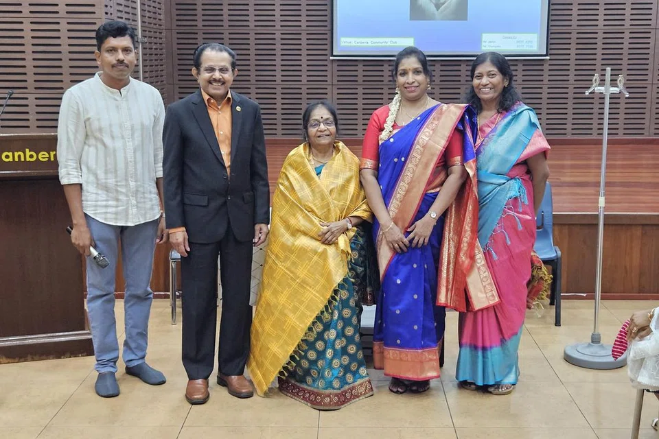தமிழ்மொழி பண்பாட்டுக் கழக பேச்சாளர்மன்ற உறுப்பினர் தியாகராஜன் தேசிங்குராஜன், தமிழ்மொழி பண்பாட்டுக் கழகத்தின் தலைவர் ஹரிகிருஷ்ணன் முத்துசாமி, இலக்கியவாணி முனைவர் சரோஜினி செல்லகிருஷ்ணன், கான்பரா இந்திய நற்பணி செயற்குழுவின் தலைவி மல்லிகா சரவணன், கான்பரா தமிழ் பேச்சாளர் மன்றத்தின் தலைவி ஜெஸ்லின்.