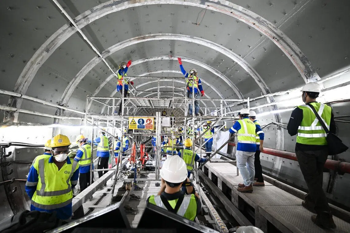 திட்டமிட்டதற்கு முன்னரே நிறைவடையும் வட்ட ரயில் பாதைப் பணிகள்