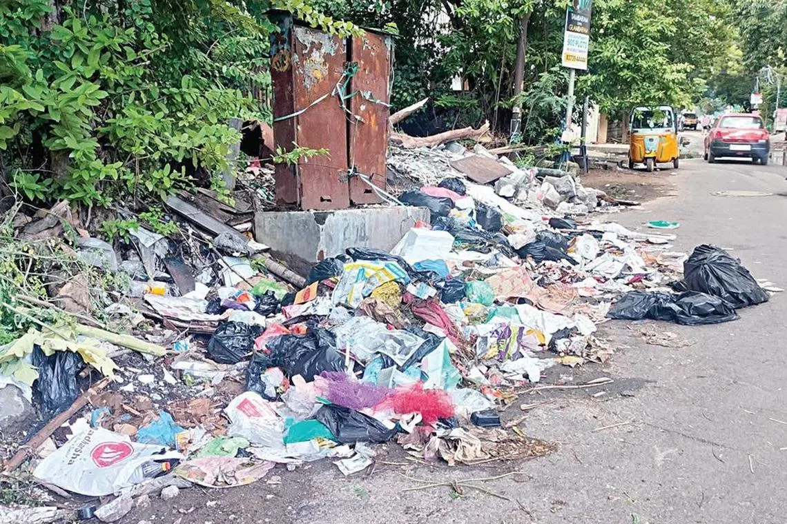 சென்னை: குவியும் குப்பைகளால் சுகாதாரச் சீர்கேடு அபாயம், தமிழ்நாடு ...