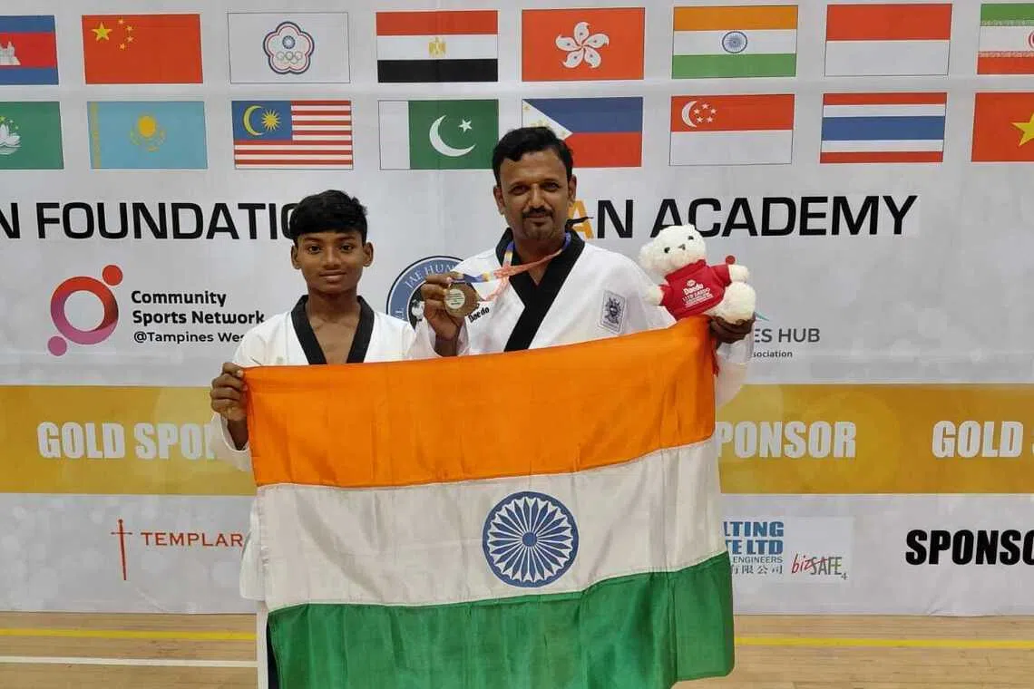 பெருங்கனவுகளுடன் ‘தெக்வாண்டோ’ வீரர்