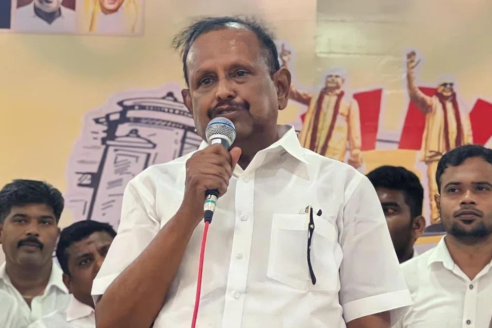 தமிழ் நாடு சட்ட அமைச்சர் ரகுபதி.