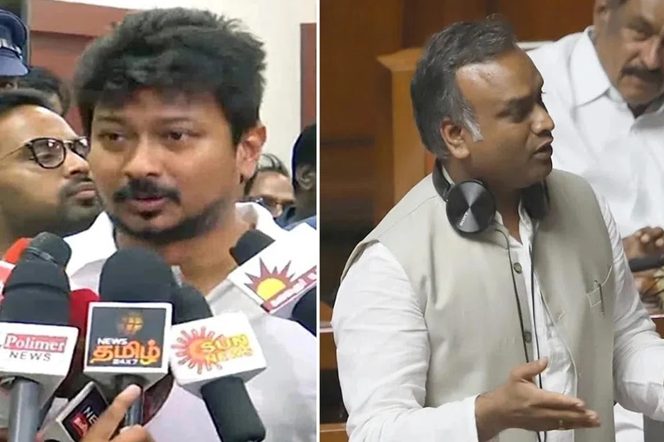தமிழக அமைச்சர் உதயநிதி ஸ்டாலின், கர்நாடக அமைச்சர் பிரியங் கார்கே ஆகியோர் மீது உத்தரப் பிரதேச மாநிலத்தின் ராம்பூரில் வழக்குத் தொடுக்கப்பட்டுள்ளது.