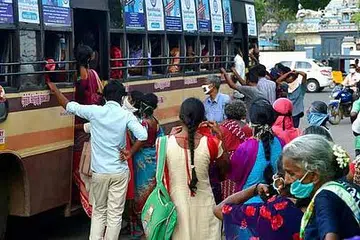 ஆண்களுக்கும் இலவசப் பேருந்துப் பயணம்.