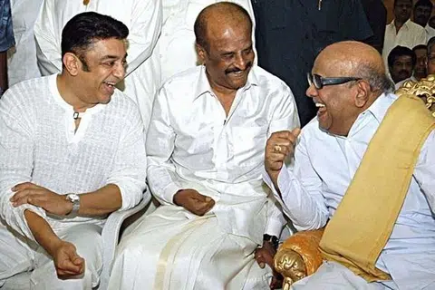 நடிகர் ரஜினிகாந்த் தமது ‘பாட்ஷா’ படத்தின் வெள்ளிவிழா மேடையில் தமிழ்நாட்டின் சட்டஒழுங்குப் பிரச்சினை குறித்துப் பேசியிருந்தார்.