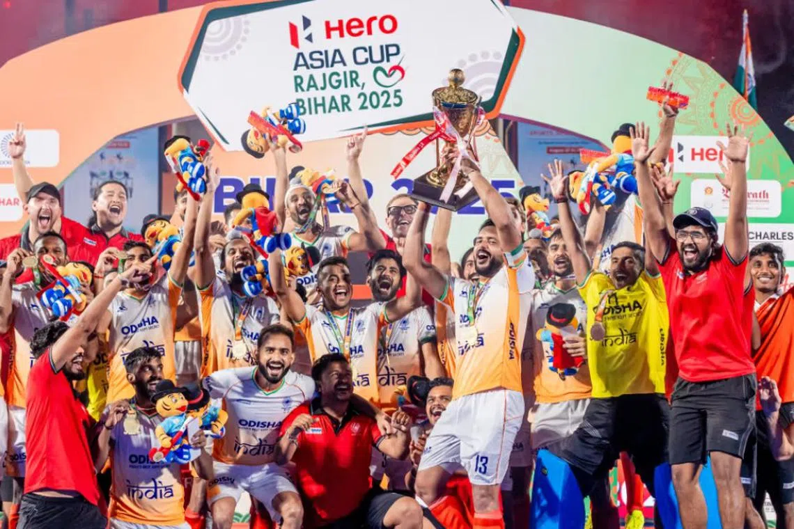 ஹாக்கி: ஆசியக் கிண்ணத்தை வென்றது இந்தியா
