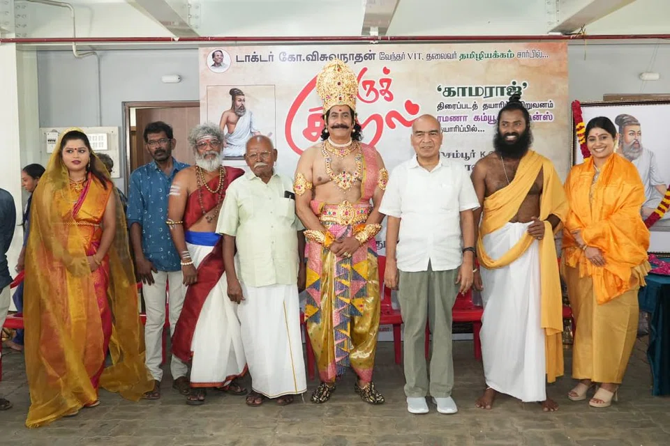 திருவள்ளுவர் படத்தில் நடிக்கும் நடிகர்கள்.