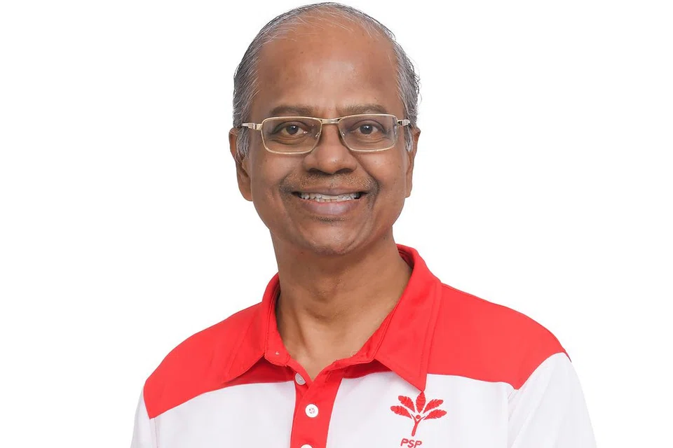 சுவா சூ காங் குழுத்தொகுதியில் போட்டியிடும் சிங்கப்பூர் முன்னேற்றக் கட்சி வேட்பாளர் சி.நல்லகருப்பன். 