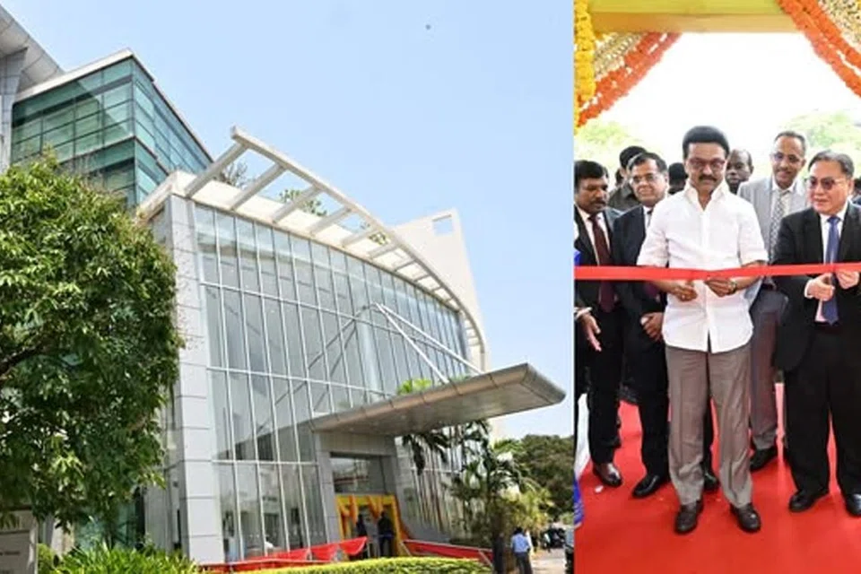 சென்னை, தரமணியில் உலக வங்கியின் சார்பில் அமைக்கப்பட்டுள்ள நவீன உலகளாவிய வணிக மையத்தை முதலமைச்சர் மு.க.ஸ்டாலின் திறந்து வைத்தார். 