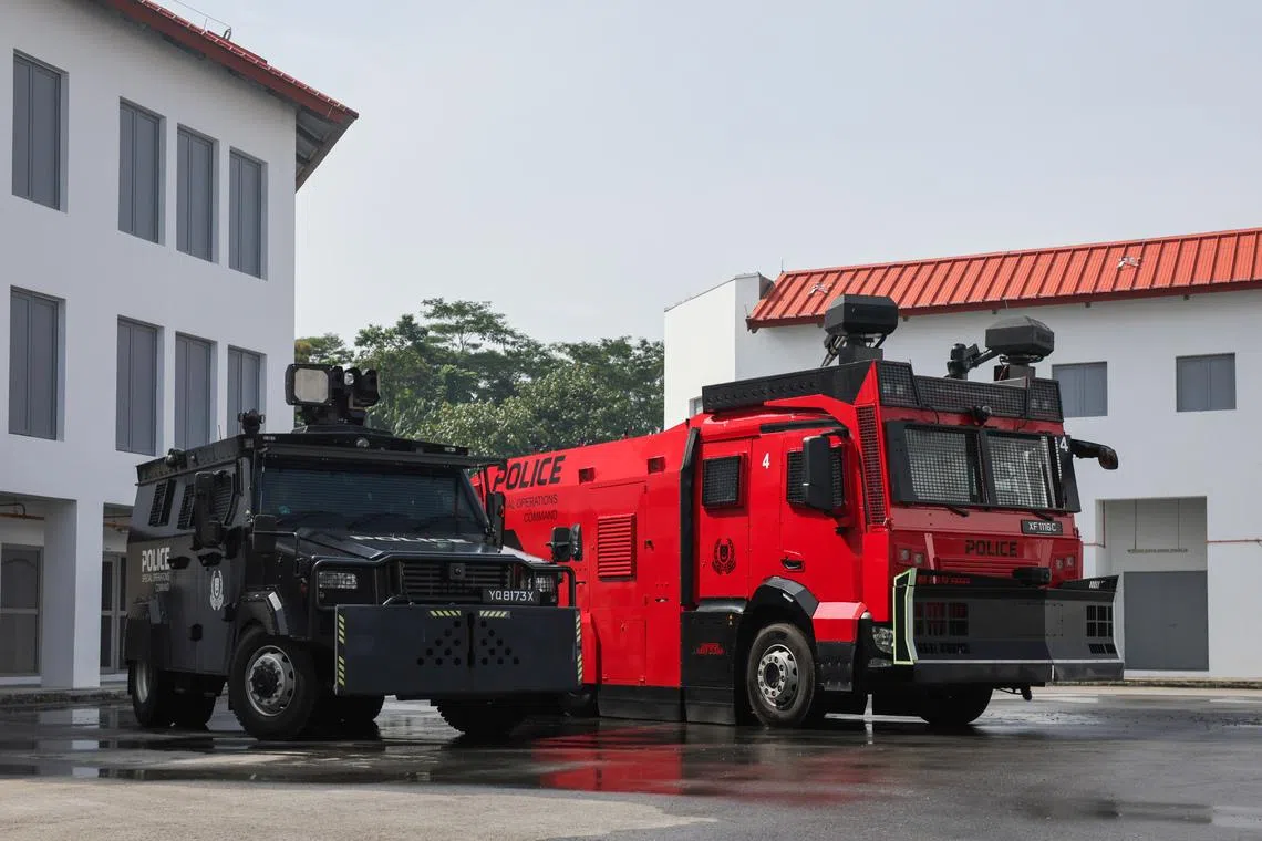 அதிநவீன அம்சங்கள் கொண்ட வாகனங்களைக் களமிறக்கிய சிங்கப்பூர்க் காவல்துறை