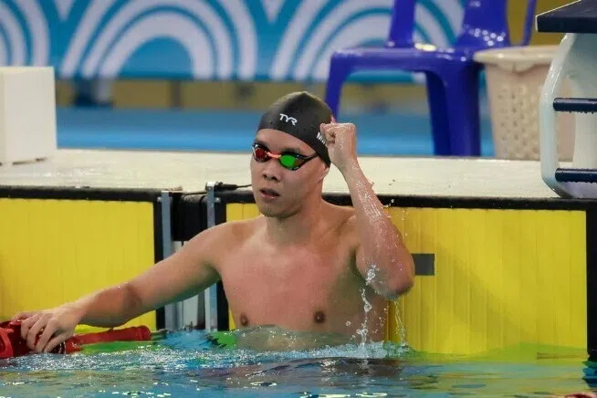 சிங்கப்பூரின் மிக்கெல் லீ ஆசியானின் ஆக வேகமான நீச்சல் வீரர்