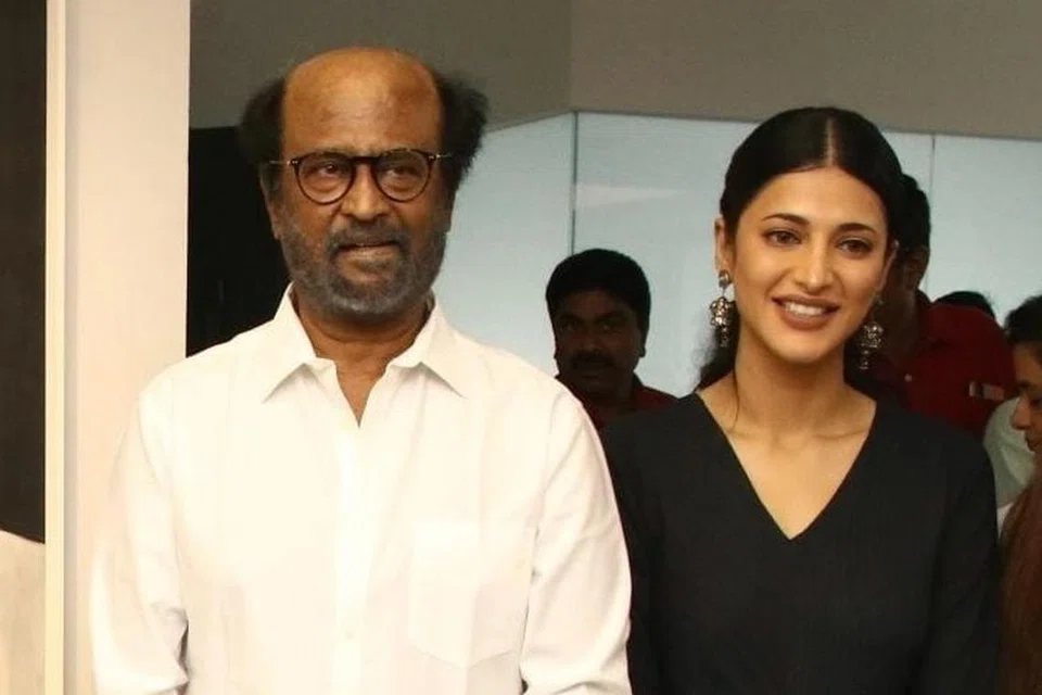 ரஜினி, ஷ்ருதிஹாசன்.
