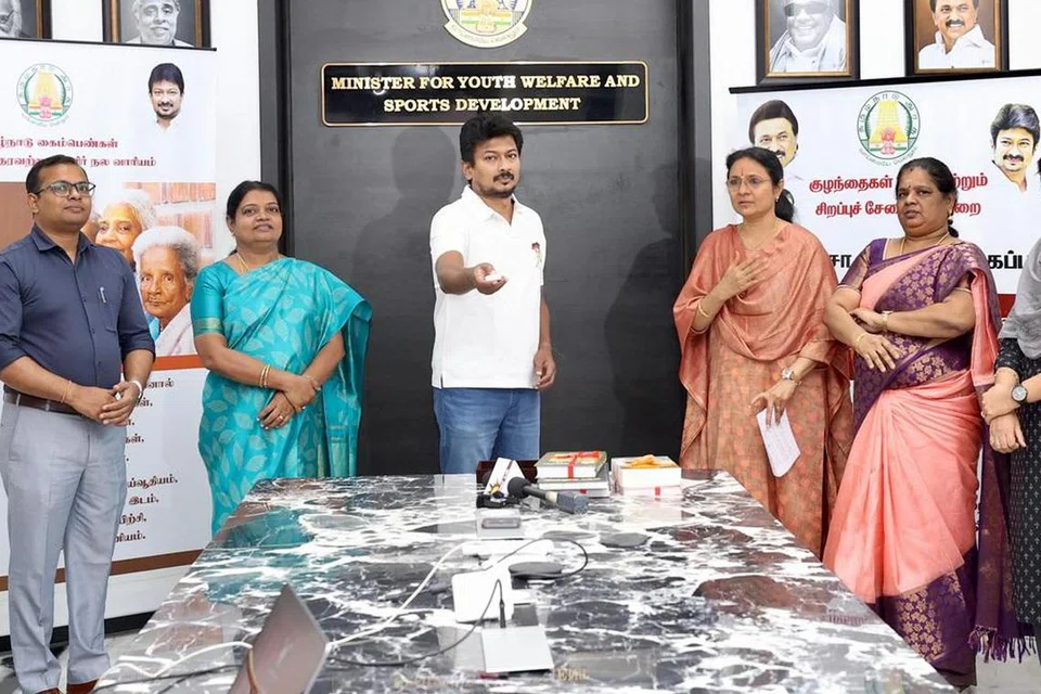 ‘போக்சோ’ இணையத்தளத்தை அறிமுகப்படுத்திய தமிழக அமைச்சர் உதயநிதி ஸ்டாலின்.