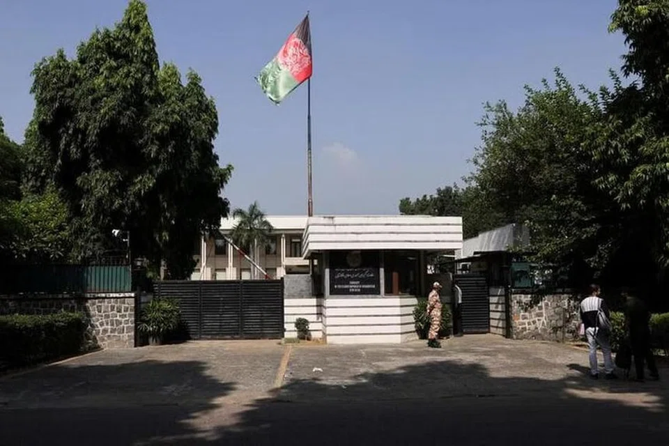 புதுடெல்லியில் உள்ள ஆப்கானிஸ்தான் தூதரகம்.