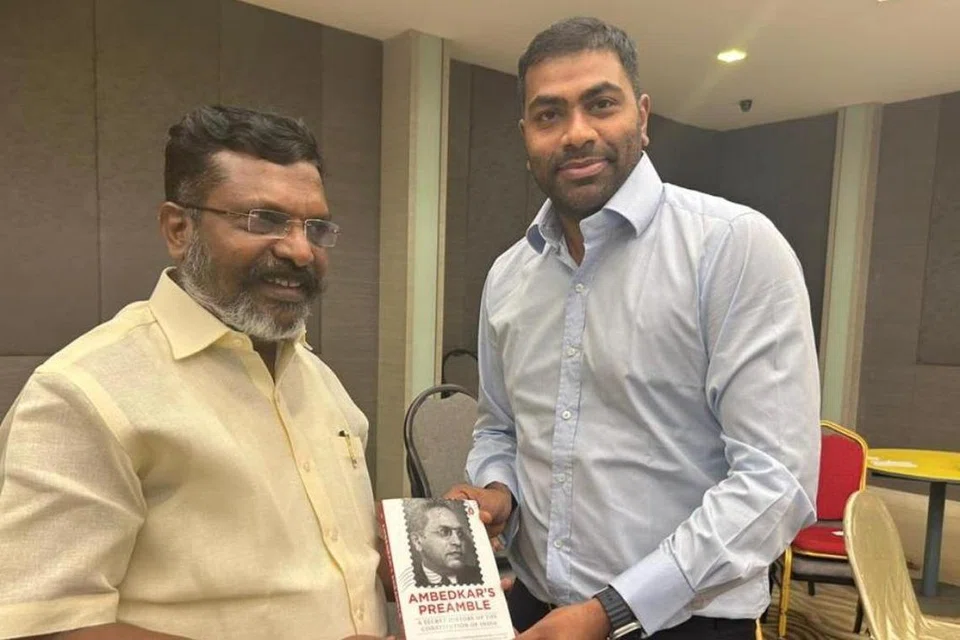 திருமாவளவன், ஆதவ் அர்ஜுனா.