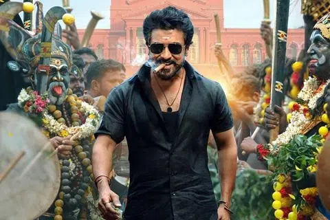‘கருப்பு’ படத்தில் ஒரு காட்சி.