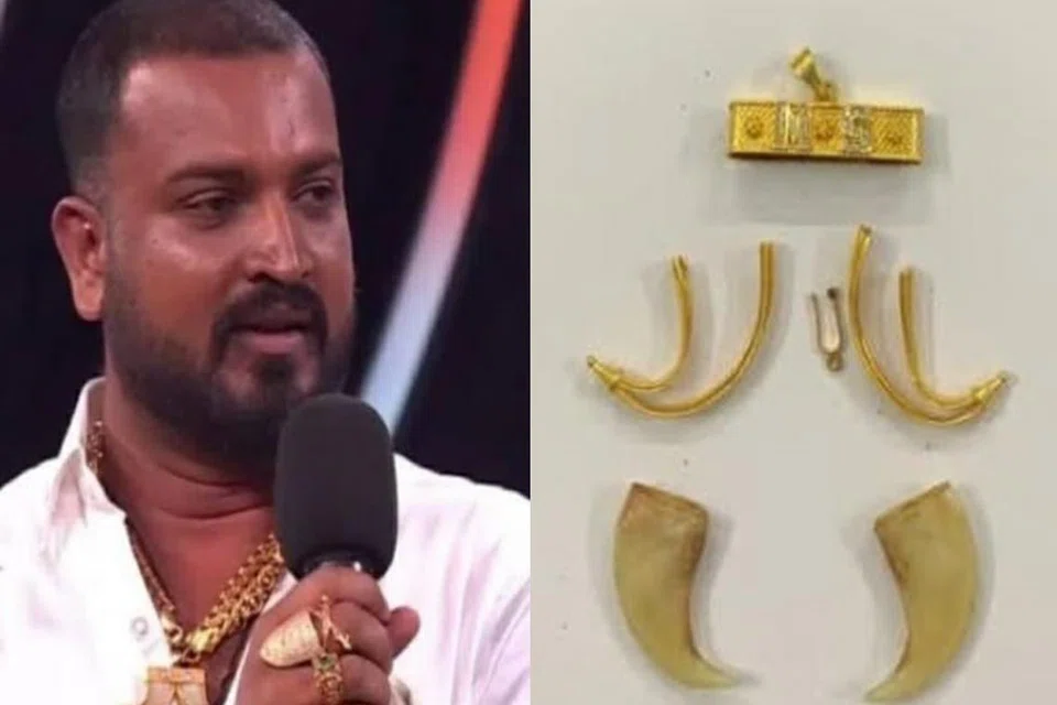 கன்னட ‘பிக் பாஸ் 10’ போட்டியாளர் வர்த்தூர் சந்தோஷ்.