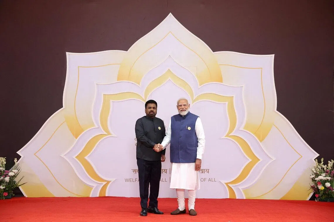 இருதரப்பு உறவுகள்: பிரதமா் மோடி - இலங்கை அதிபா் ஆலோசனை