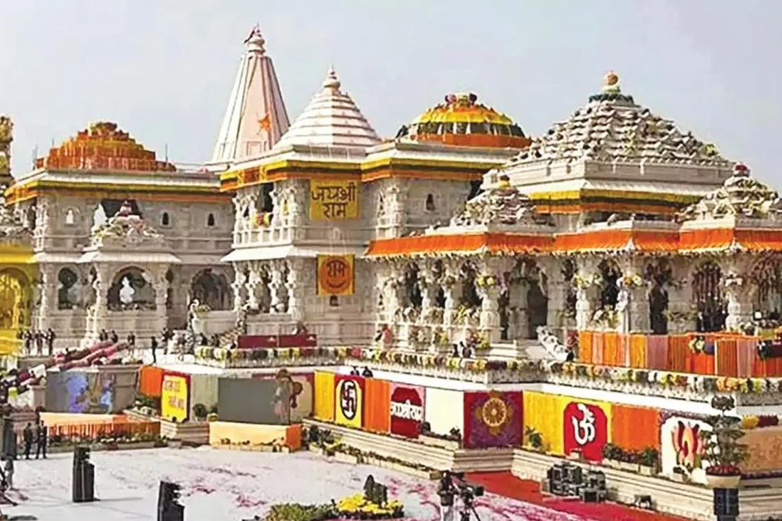 அயோத்தி ராமர் கோவிலைக் குண்டு வீசித் தகர்க்க பாகிஸ்தானின் ஐஎஸ்ஐ 
சதி; இளையர் கைது