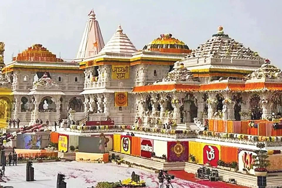 அயோத்தி ராமர் கோவில்.