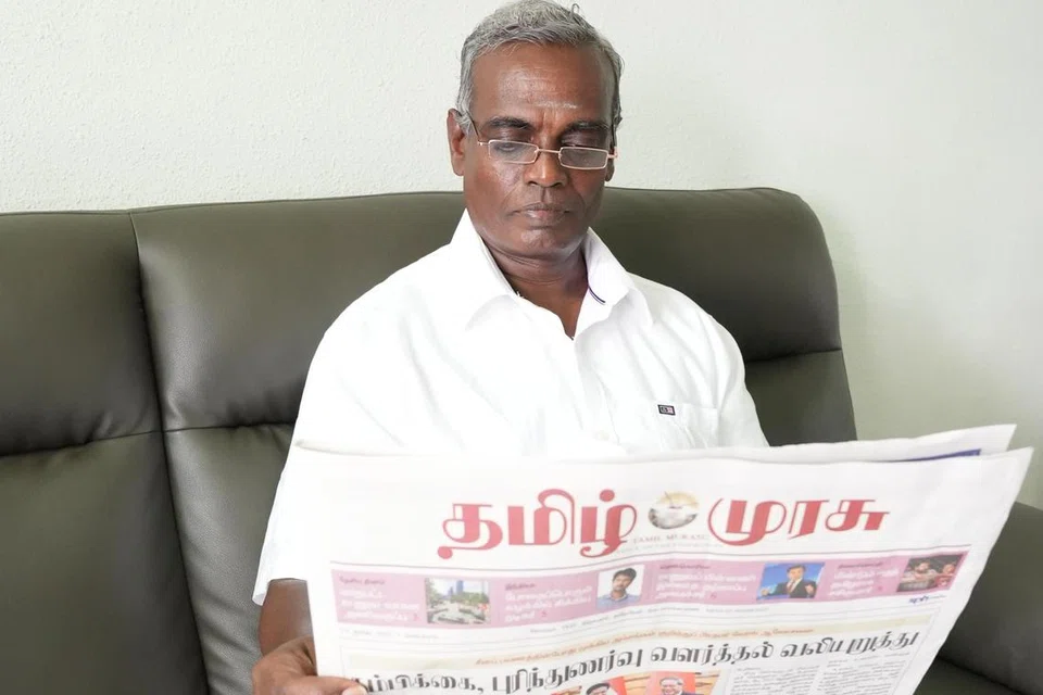 திரு செந்தில்நாயகம் அருணாசலம், 65, தமிழ் முரசு செய்தித்தாளைப் படிக்காமல் ஒவ்வொரு நாளையும் தொடங்குவதில்லை.