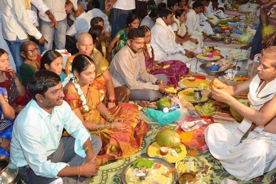 திருமலை கல்யாண வேதிகாவில் நடைபெற்ற திருமணம்.