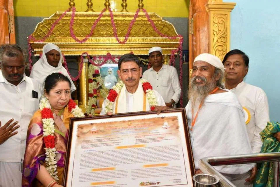 வடலூரில் வள்ளலார் விழாவில் தமிழக ஆளுநர் ரவி. 