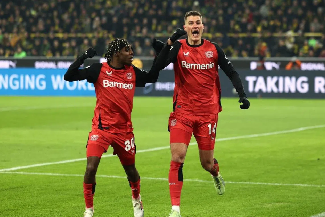 டோர்ட்மண்ட்டை வீழ்த்திய லெவகுசன்