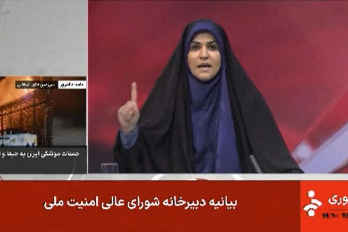 ஈரானின் அரசு ஒளிபரப்பைத் தாக்கிய இஸ்ரேல்