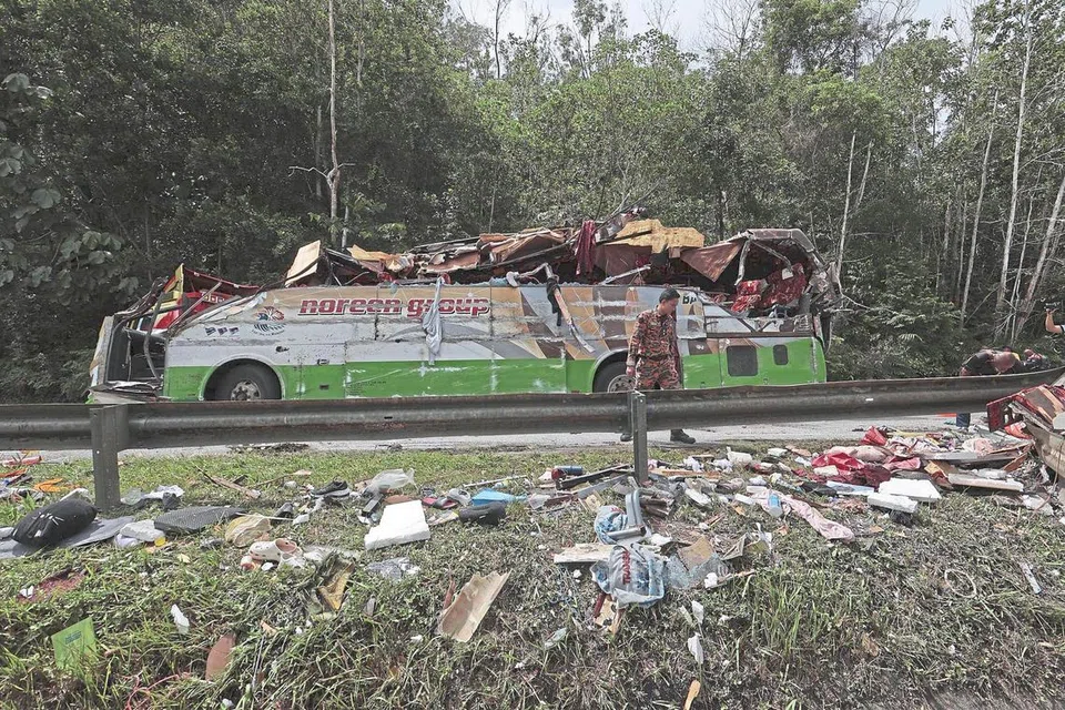 கெரிக் பேருந்து விபத்து.