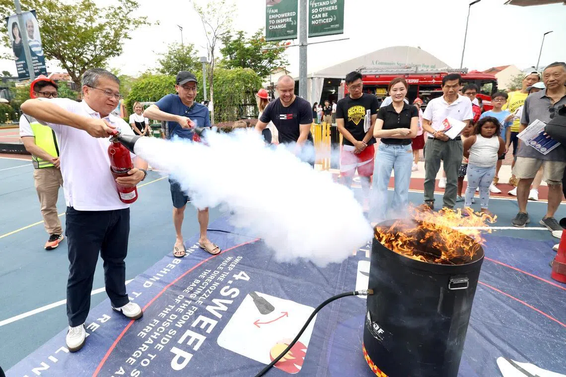 தீத்தடுப்புத் திறன்களை குடியிருப்பாளர்கள் அறிந்திருக்க வேண்டும்: எட்வின் டோங்