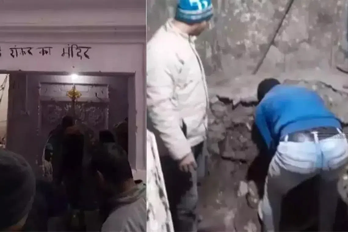 லக்னோ: 44 ஆண்டுகளுக்கு முன் மூடப்பட்ட கோவில் திறப்பு