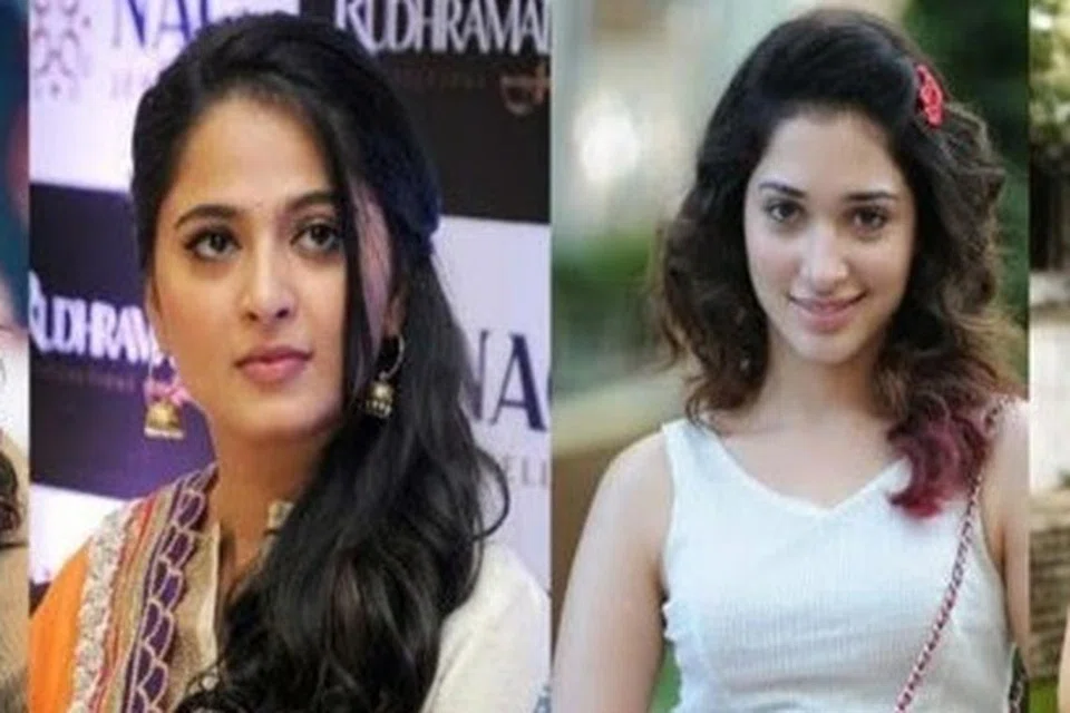 நடிகைகள் நயன்தாரா, அனுஷ்கா, தமன்னா, காஜல் அகர்வால்.