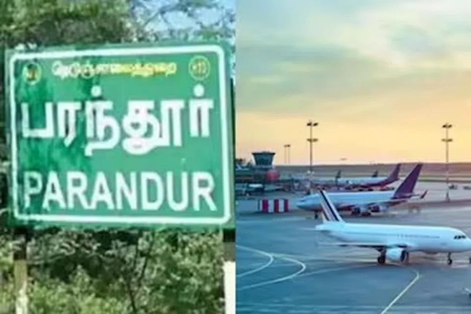 பரந்தூரில் விமான நிலையம் அமைப்பதற்காகக் கையகப்படுத்தப்படவுள்ள நிலங்களுக்கு வழிகாட்டி மதிப்பைக் காட்டிலும் கூடுதலாக தொகைத் தருவதற்கு அரசு முன்வந்தது.