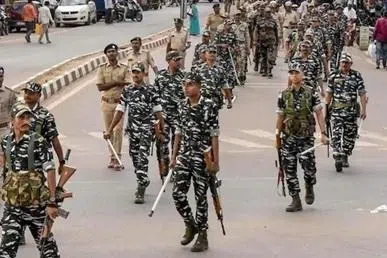 சட்டமன்றத் தேர்தல் தொடர்பான பாது​காப்புப் பணி​யில் 295 துணை ராணுவக் குழுக்கள்