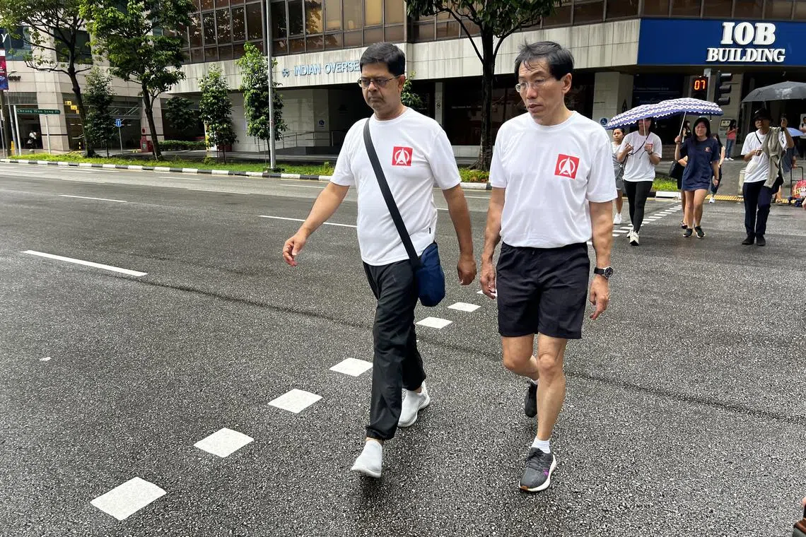 சிஜக நிதி திரட்டுக்காக சீ சூன் ஜுவான் 140 கிலோமீட்டர் நடைப்பயணம்