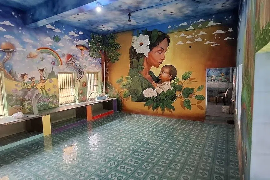 சிறையில் புதிய முன்னோடித் திட்டமாக குழந்தைகள் பராமரிப்பு மையம்